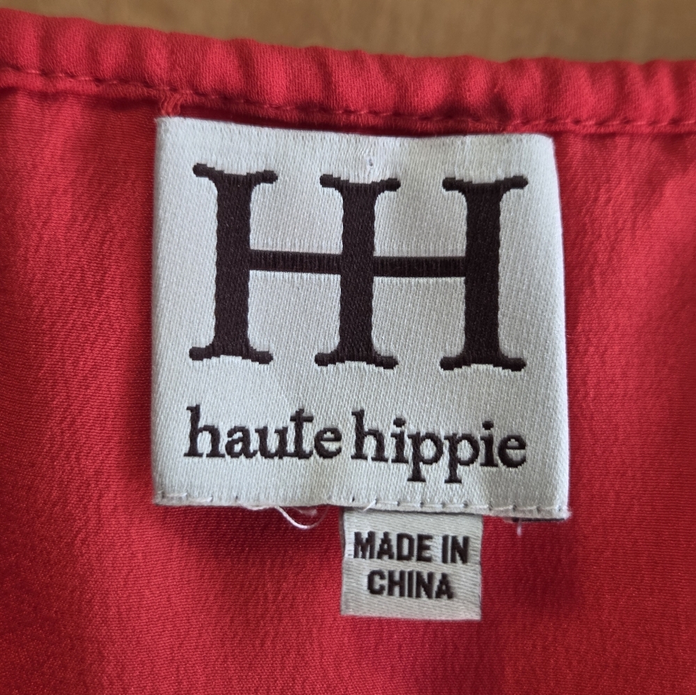 Haute Hippie Embroidered Silk Dress - Picture 5 of 5